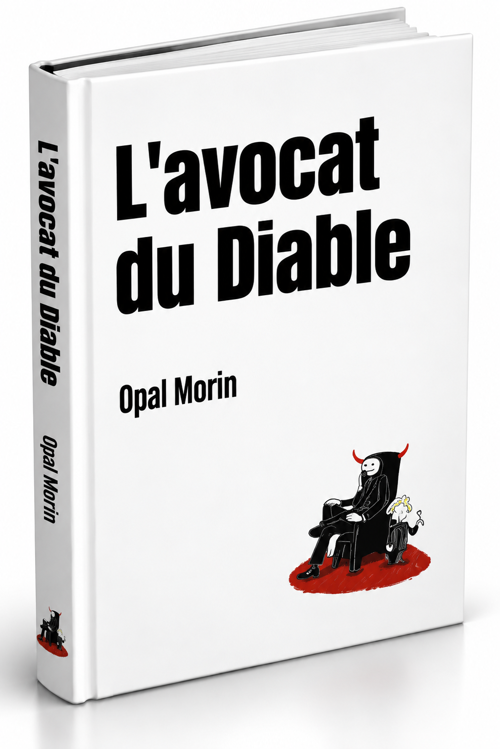 Couverture du livre L’Avocat du Diable d’Opal Morin