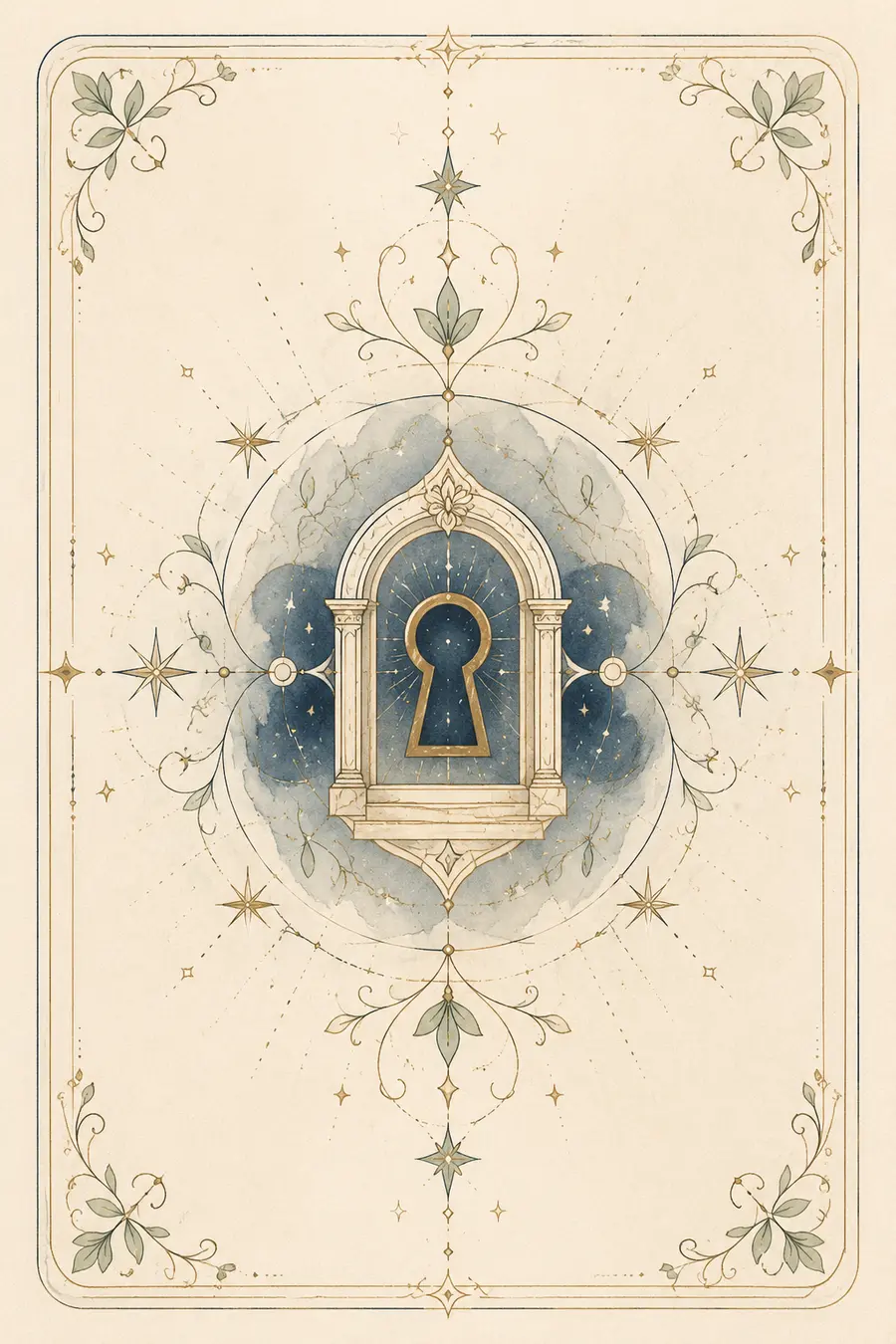 Dos mystique de la carte